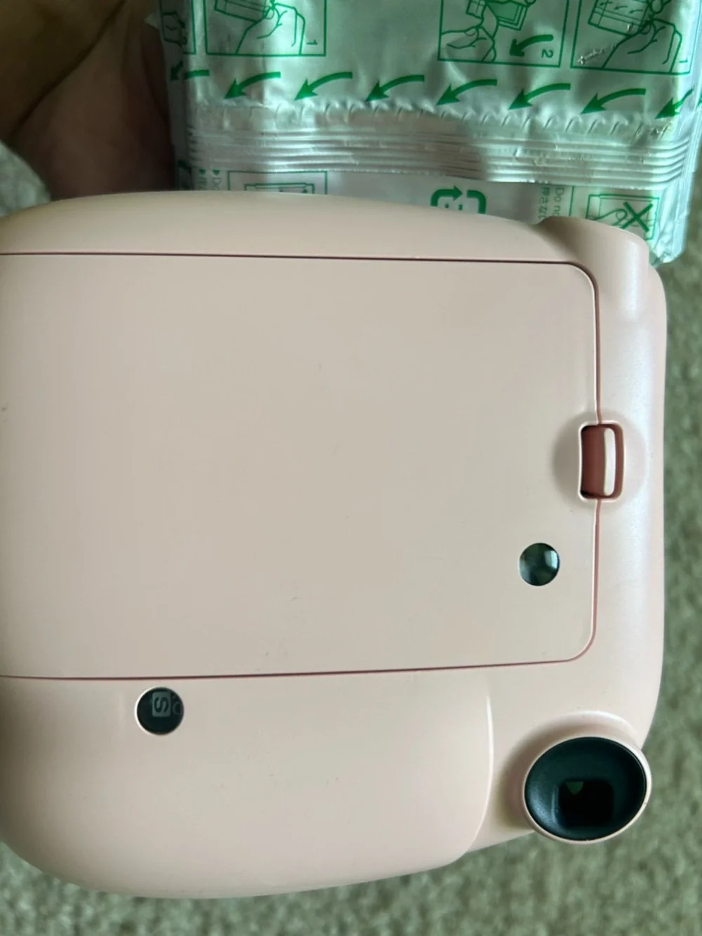 Fujifilm Instax Mini 7+ Instant Camera in Light Pink